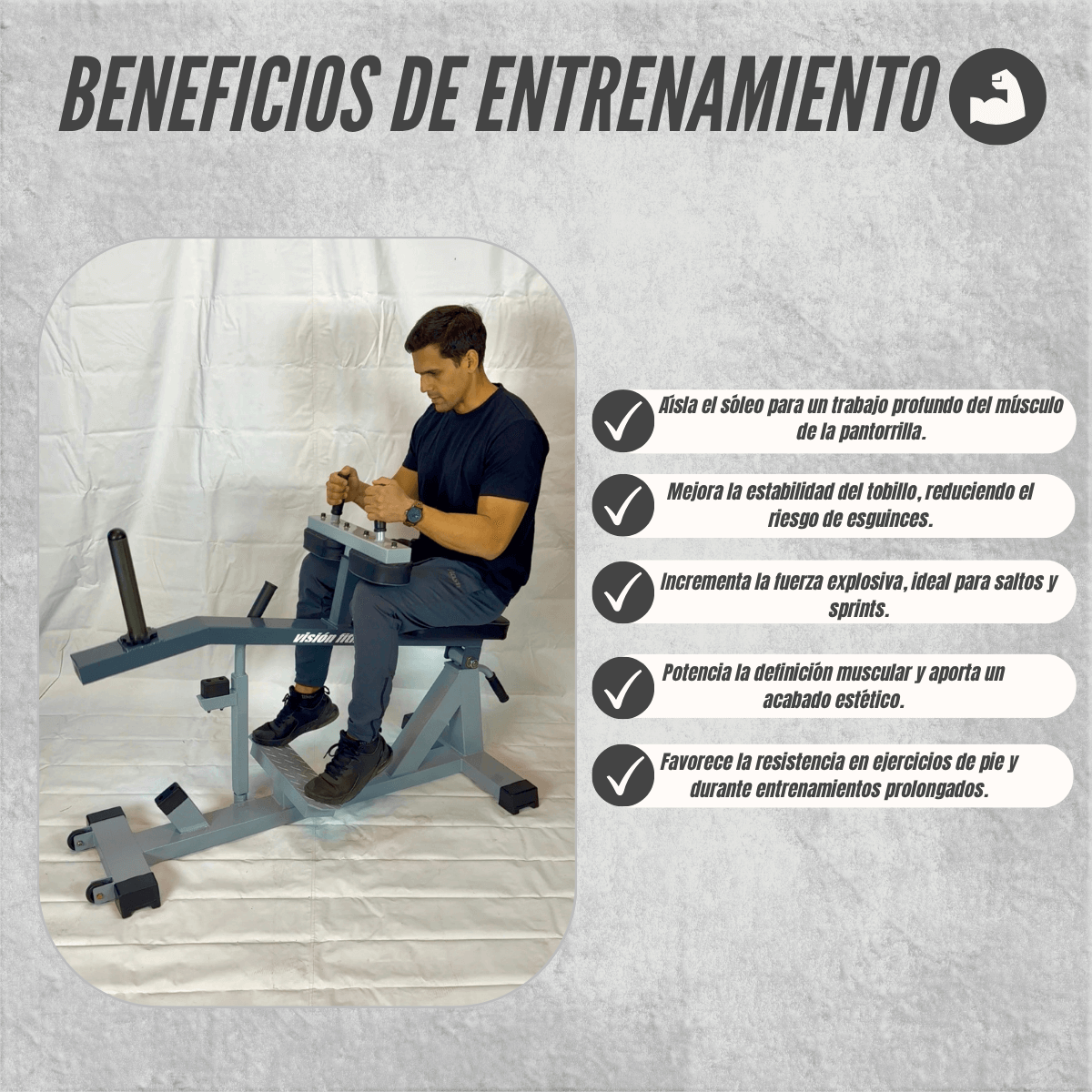 PANTORRILLERA SENTADO